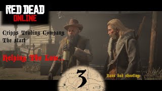 RED DEAD Online  3  FIRST PROFFESION Trader  Founding Cripps Trading Company amp more [upl. by Quiteria]