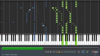 Beethoven Moonlight Sonata 3rd Movement Piano Tutorial 50 Synthesia [upl. by Jana]