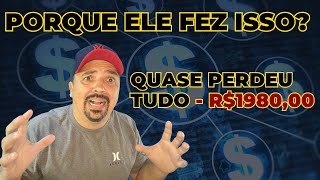 ELE QUASE PERDEU TUDO NESTA OPERAÇÃO CONTRA TENDÊNCIA [upl. by Schram294]