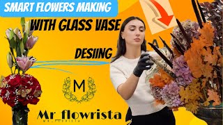 Creative Flowers Bouquet Challenge  How To Make Easy Flower Style [upl. by Aisile]