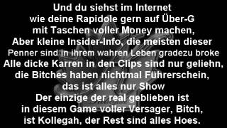 Kollegah  Mondfinsternis  Lyrics [upl. by Lipson138]