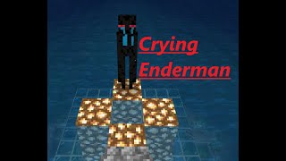 CRYING ENDERMAN  Minecraft Creepypasta [upl. by Mannes677]