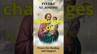 Invoke St Joseph  Prayer for Healing and Support shorts shieldofgraceprayer [upl. by Enovaj83]