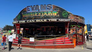 Evans thunderdome POV  Coney Beach Porthcawl [upl. by Berkin]