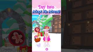 DAY 2 FREE GIFT In ADOPT ME ADVENT CALENDAR adoptme [upl. by Fiel]