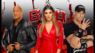 WWE 2K24 The Rock vs John Cena  Special Guest Referee Cathy Kelley [upl. by Ennove]