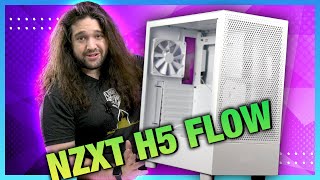 NZXT H5 Flow Case Review Thermals Cable Management amp Noise [upl. by Eanahc]