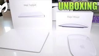 TRACKPAD 2  MAGIC MOUSE 2 Apple Unboxing y Comparación [upl. by Aratas]