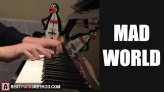 Gary Jules  Mad World Piano Cover by Amosdoll [upl. by Chancellor374]