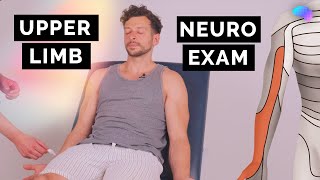 Upper Limb Neurological Examination  OSCE Guide  NEW  UKMLA  CPSA [upl. by Amliw870]