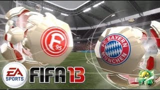 Lets Play Fifa 13 German Part 3 Prognose  Düsseldorf gg Bayern München 20102012 HD [upl. by Tore]