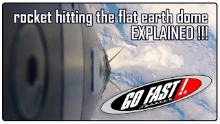 ROCKET HITS FLAT EARTH DOME FIRMAMENT PROOF THE ROCKET DID NOT HIT DOME EXPLAINED [upl. by Harbed]