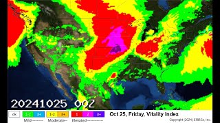 Oct 24 2024 Migraine Weather Risk [upl. by Intruok605]