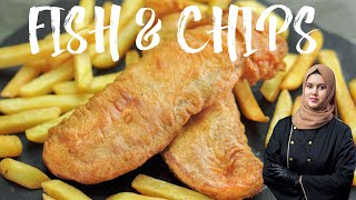 Fish And Chips Recipe  The British Crispy Fish And Chips  English Recipe [upl. by Neukam]