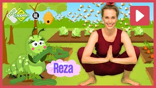 KINDERYOGA Omgaan met eenzaamheid 🐛8  Yoga mee met Roos  NPO Zappelin [upl. by Drucie]