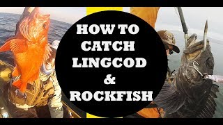 How to Catch Rockfish and Lingcod  Tips and Techniques [upl. by Tirreg]