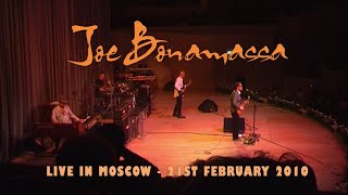 Joe Bonamassa  Live In Moscow 21st February 2010 FULL SHOW [upl. by Garwin]