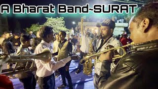 Disco Dandiya🔥A Bharat BandSURAT 🎷Famous Band Of Surat 🎤🎺 [upl. by Zane]