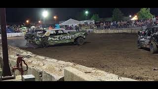 2023 Shenandoah County fair Motor swap demolitionderby [upl. by Dlaregztif]