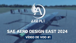 Vídeo de Voo 1  SAE Aero Design East 2024 [upl. by Pat]