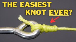 How to tie the Trilene Knot the EASIEST fishing knot [upl. by Lesig]