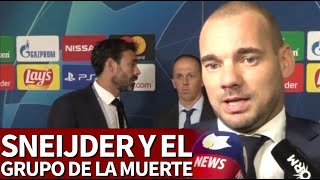 Sneijder y su curioso grupo de la muerte de la Champions League 20192020  Diario AS [upl. by Khai]