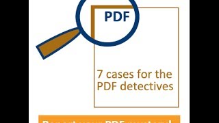 7 Cases for the PDF detectives — Teaser [upl. by Shig186]