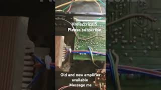 Old amplifier  new MOSFET ic board changeing amplifier  bass amplifier [upl. by Nivlag]