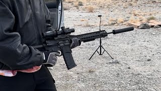 PART 2 testing AR15 action cycle with 1216 gr CFE223 and 56 gr Titegroup [upl. by Belanger]