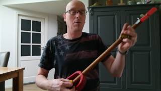 The wooden shoe diddley bow [upl. by Bearce614]