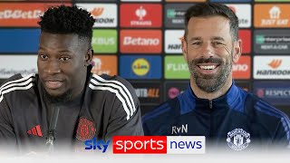 quotI feel the responsibility to do wellquot  Ruud van Nistelrooy amp André Onana Press Conference [upl. by Stanislaw]