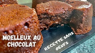 Un moelleux au chocolat sans œufs une recette hyper simple et ultra gourmande [upl. by Aliak]