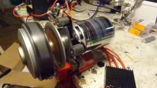 Custom made BLDC shaft for Turnigy SK36374168kv [upl. by Atalayah857]