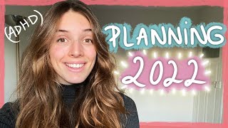 WEEKLY PLANNING  an ADHDfriendly way to plan your weeks in 2022 [upl. by Kaja]