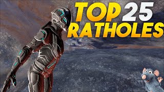 The Top 25 Best Genesis 2 Ratholes  ARK [upl. by Suivart]