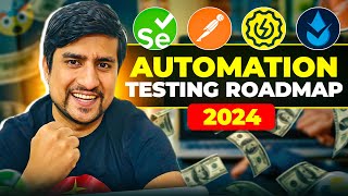 🛑 You can Become Automation Tester in 2024  Easy Plan FREE Download Roadmap [upl. by Bradlee]