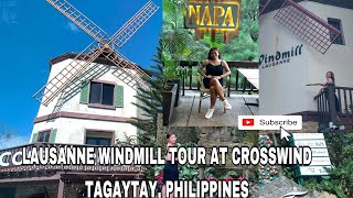 VLOG47 CROSSWINDS TAGAYTAY EXPERIENCE SWITZERLAND  WINDMILL LAUSANNE [upl. by Ydisac68]