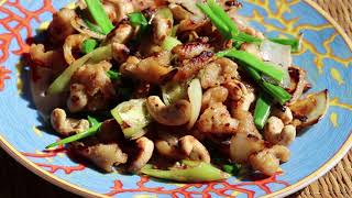 Thai Cooking  Chicken amp Cashew Nuts [upl. by Aicitan460]