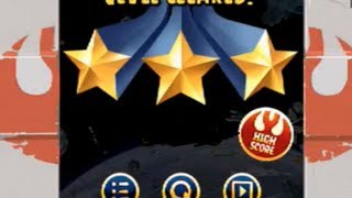 Angry Birds Star Wars 240 Death Star Walkthrough 3 Stars [upl. by Atnaloj]