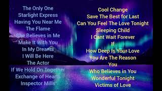 Best Of Best Love Songs Nonstop Compilation For Sleep [upl. by Gail]