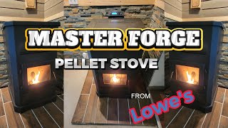 Master Forge pellet stove review [upl. by Harrie248]