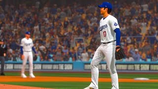 Shohei Ohtani Immaculate Inninng  MLB The Show 24 Online Rated [upl. by Macegan]