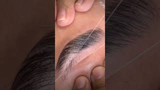 eyebrows eyebrowtutorial right subscribe beautyartist shorts [upl. by Lamok]