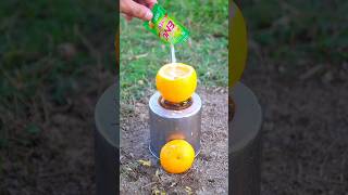 ✅Survival Skills Tea with malta peel bushcraft camping survival outdoors forest lifehack [upl. by Elkraps]