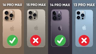 iPhone 16 Pro Max VS iPhone 15 Pro Max VS iPhone 14 Pro Max VS iPhone 13 Pro Max  Comparison [upl. by Einnij728]