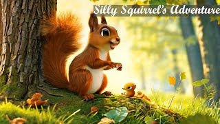 quotSilly Squirrel’s Adventure  Lullaby Songquot  Soothing Bedtime Music for Kids [upl. by Tomchay]