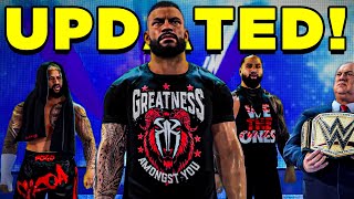 WWE 2K23 How I Updated The Bloodline for 2023 [upl. by Mellar]