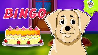 Bingo  Nursery Rhymes amp Baby Songs  DADA Kids Fun TV [upl. by Vaas]