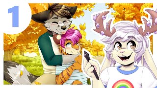 Furry Speedpaint Commission for Intru [upl. by Charron]