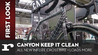 Canyon keep it clean  All new Inflite Cross bike  loads more [upl. by Nelyk]